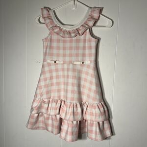 Lot Of 3 Janie And Jack Girls Size 8 Classic Vintage Looking Dresses